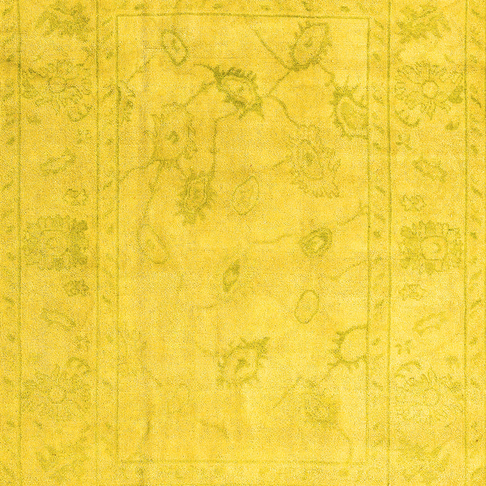 Oriental Yellow Traditional Rug, abs4933yw