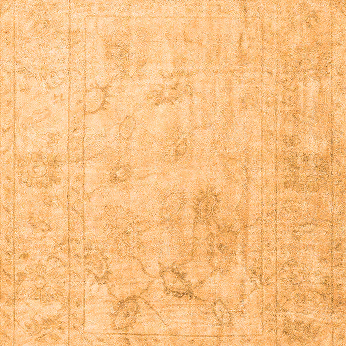 Oriental Orange Traditional Rug, abs4933org