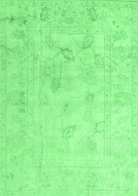 Oriental Emerald Green Traditional Rug, abs4933emgrn