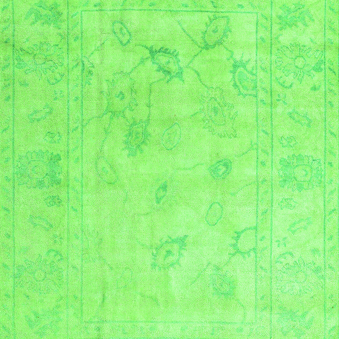 Oriental Green Traditional Rug, abs4933grn