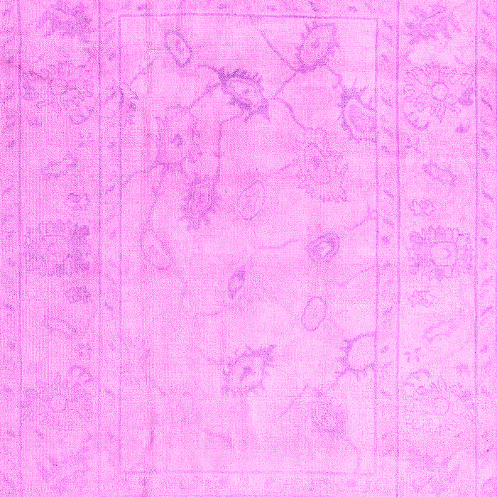 Machine Washable Oriental Pink Traditional Rug, wshabs4933pnk