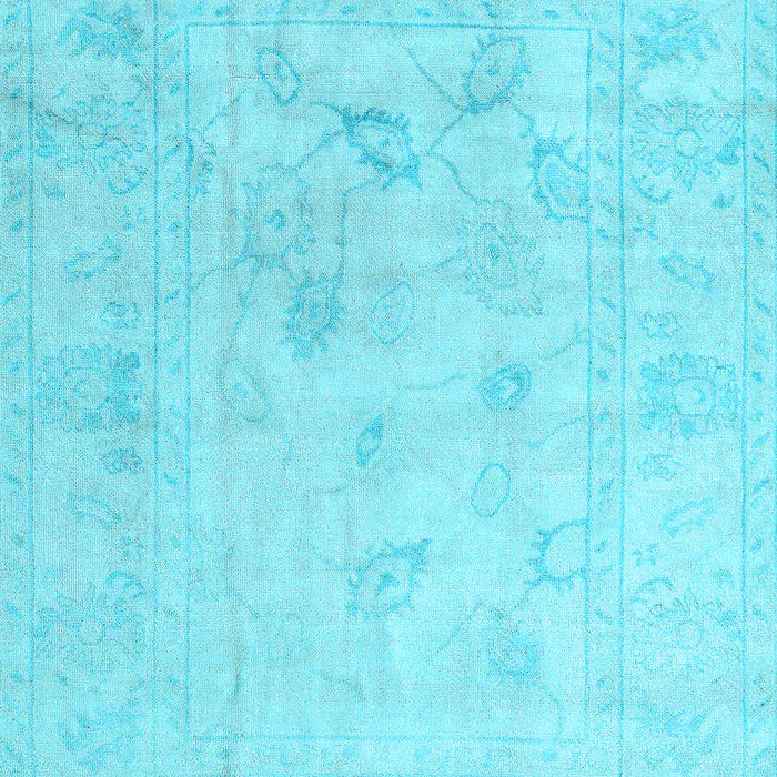 Oriental Light Blue Traditional Rug, abs4933lblu
