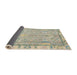 Sideview of Abstract Khaki Green Oriental Rug, abs4934