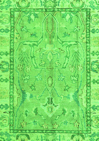 Oriental Green Traditional Rug, abs4934grn