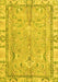 Oriental Yellow Traditional Rug, abs4934yw