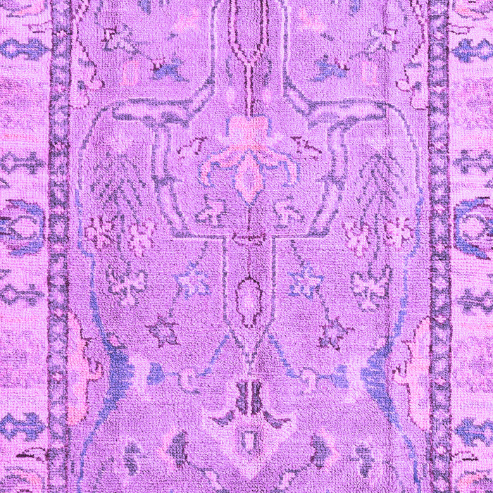 Machine Washable Oriental Purple Traditional Area Rugs, wshabs4934pur