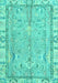 Oriental Turquoise Traditional Rug, abs4934turq