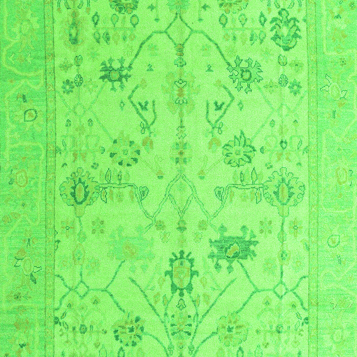 Oriental Green Traditional Rug, abs4935grn