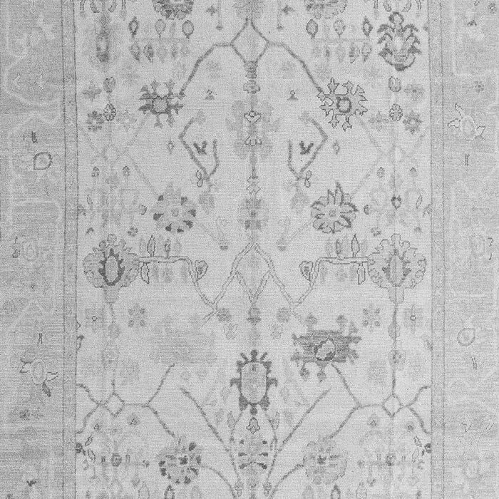 Machine Washable Oriental Gray Traditional Rug, wshabs4935gry