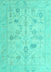 Oriental Turquoise Traditional Rug, abs4935turq