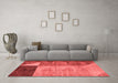 Modern Red Washable Rugs