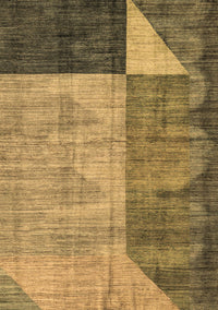 Abstract Brown Modern Rug, abs4936brn