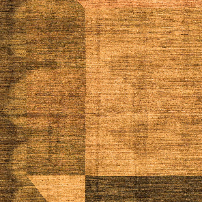 Abstract Orange Modern Rug, abs4936org