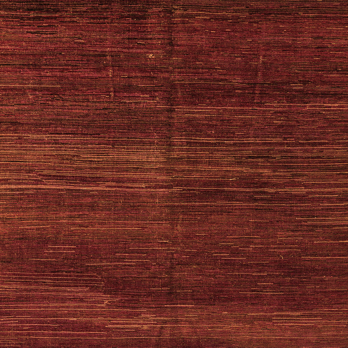 Square Abstract Orange Modern Rug, abs4937org