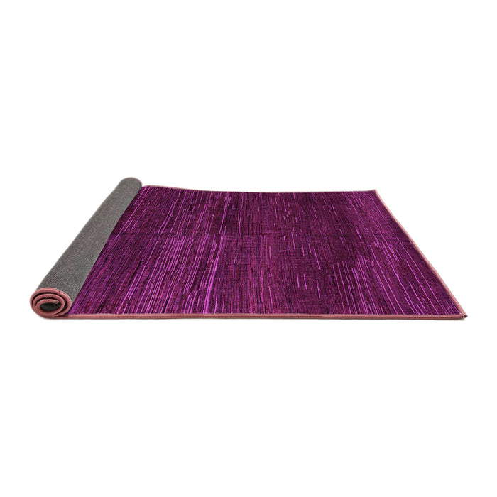 Sideview of Abstract Pink Modern Rug, abs4937pnk