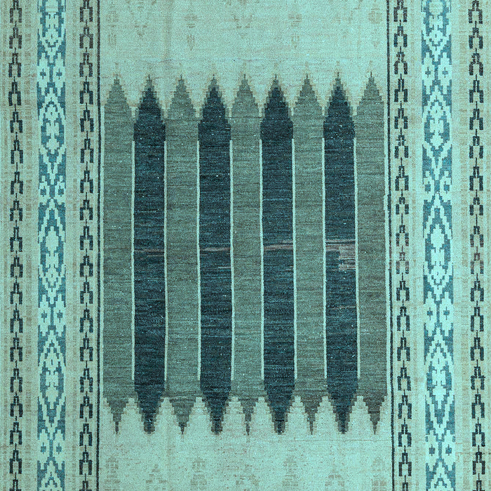 Abstract Light Blue Modern Rug, abs4938lblu