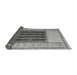 Sideview of Abstract Gray Modern Rug, abs4938gry