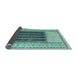 Sideview of Abstract Light Blue Modern Rug, abs4938lblu