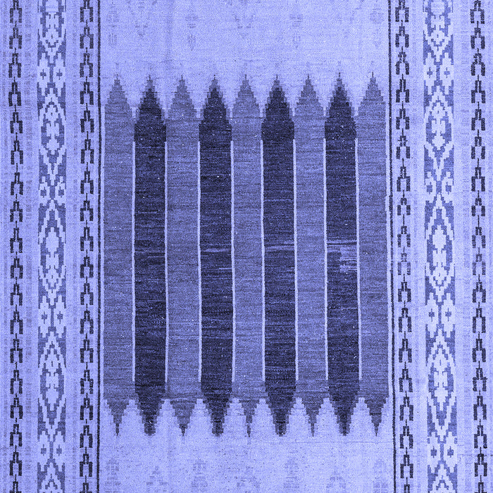 Abstract Blue Modern Rug, abs4938blu