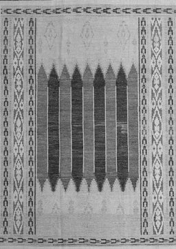 Abstract Gray Modern Rug, abs4938gry