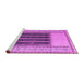 Sideview of Machine Washable Abstract Purple Modern Area Rugs, wshabs4938pur