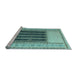 Sideview of Machine Washable Abstract Light Blue Modern Rug, wshabs4938lblu