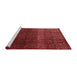 Modern Red Washable Rugs