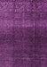 Machine Washable Abstract Purple Modern Area Rugs, wshabs4939pur