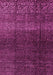 Machine Washable Abstract Pink Modern Rug, wshabs4939pnk