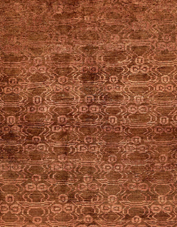 Abstract Red Modern Rug, abs493