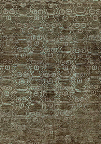 Abstract Light Blue Modern Rug, abs493lblu