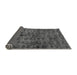 Sideview of Abstract Gray Modern Rug, abs493gry