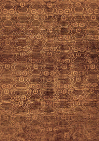 Abstract Brown Modern Rug, abs493brn