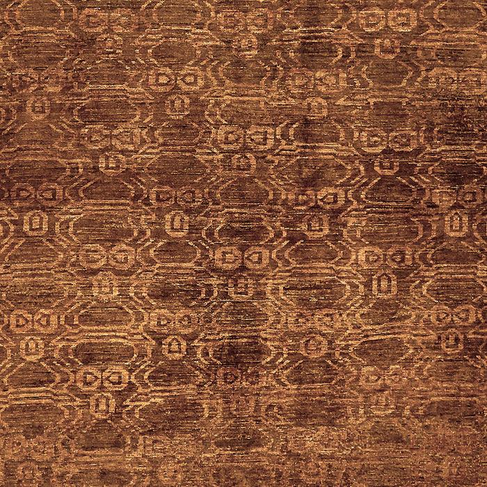 Abstract Brown Modern Rug, abs493brn