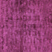 Square Machine Washable Abstract Purple Modern Area Rugs, wshabs493pur