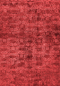 Abstract Red Modern Rug, abs493red