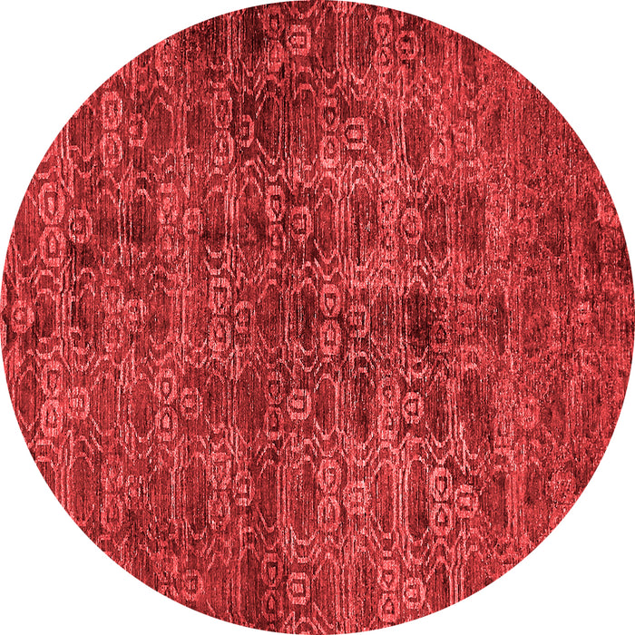 Abstract Red Modern Rug, abs493red