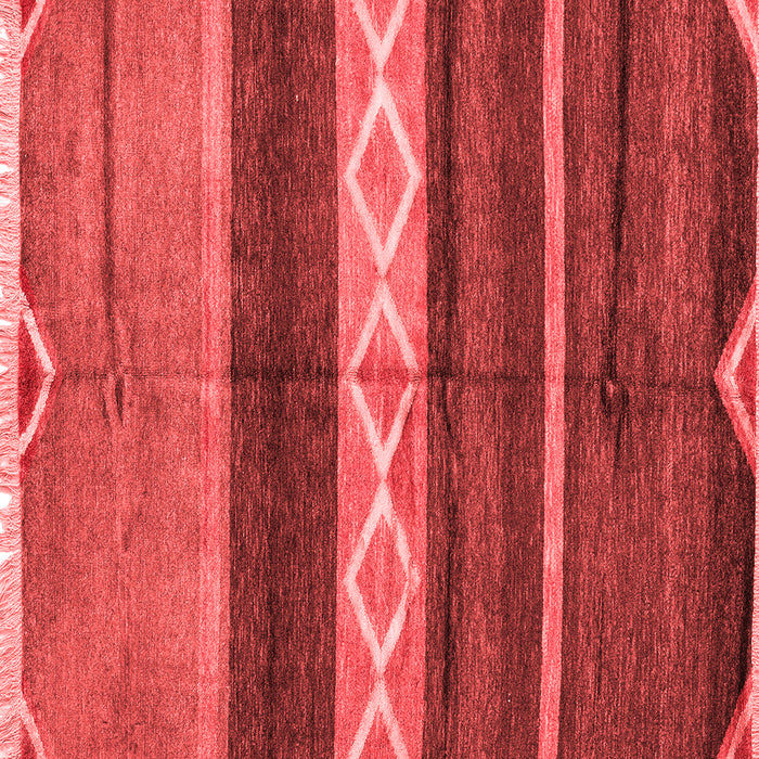 Abstract Red Modern Rug, abs4940red