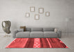 Modern Red Washable Rugs