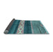 Sideview of Abstract Light Blue Modern Rug, abs4940lblu