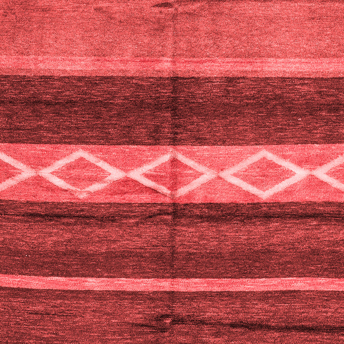 Abstract Red Modern Area Rugs
