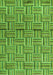 Machine Washable Abstract Green Modern Area Rugs, wshabs4941grn