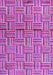 Machine Washable Abstract Purple Modern Area Rugs, wshabs4941pur