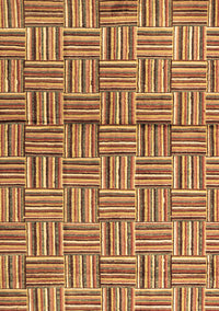 Abstract Brown Modern Rug, abs4941brn