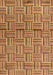 Abstract Brown Modern Rug, abs4941brn