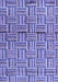 Abstract Blue Modern Rug, abs4941blu