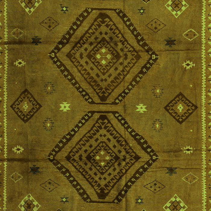 Southwestern Green Country Rug, abs4942grn