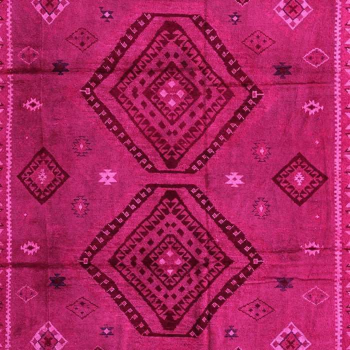 Machine Washable Southwestern Pink Country Rug, wshabs4942pnk
