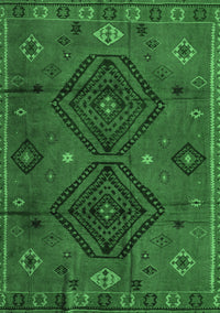 Southwestern Emerald Green Country Rug, abs4942emgrn