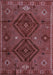 Southwestern Light Blue Country Rug, abs4942lblu